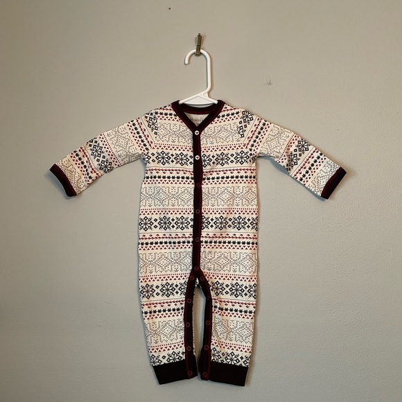 Burt's Bees Baby Other - Burt's Bees Infant Onesie Snowflake Print 0-3M